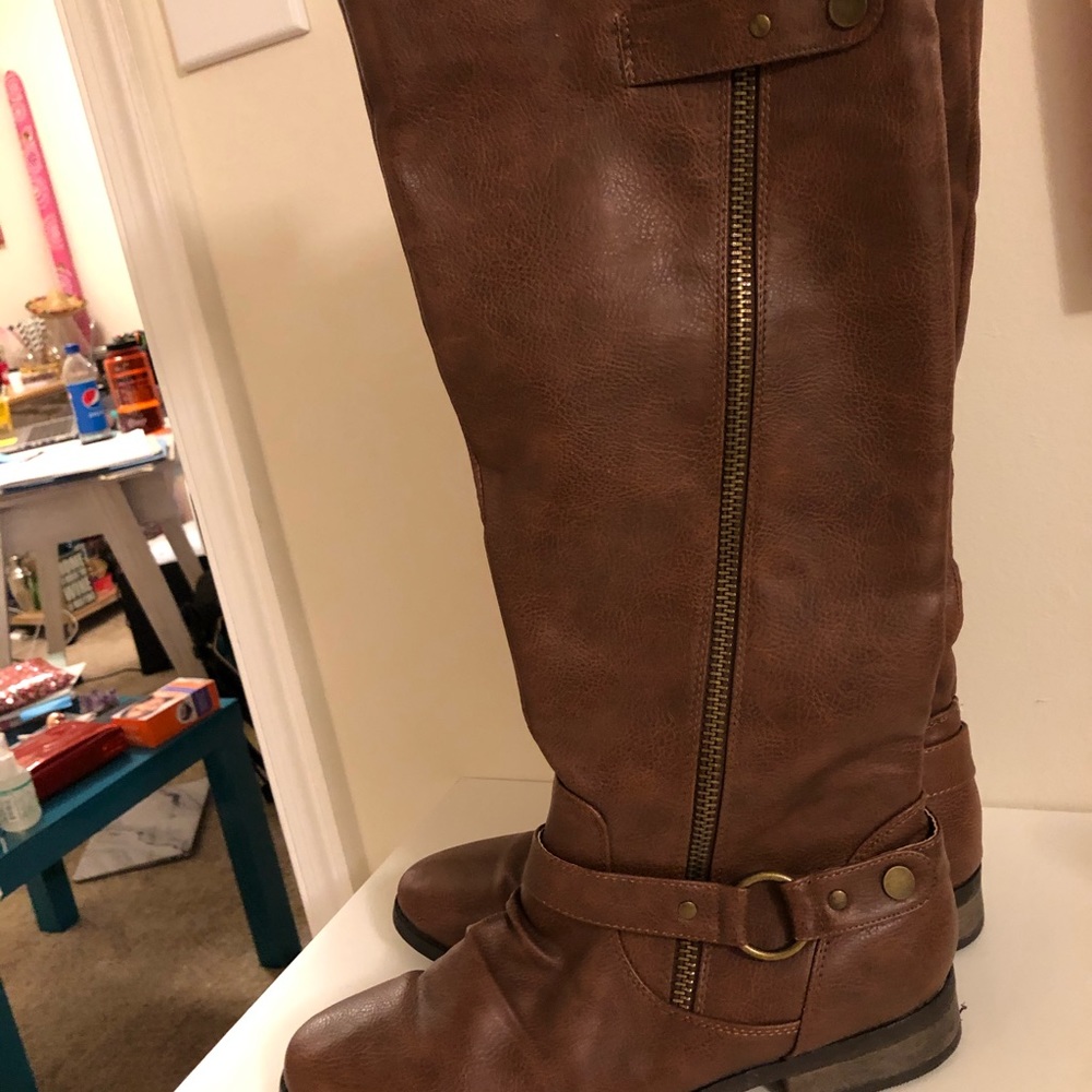 Rampage “Iverlee” Brown Riding Boots